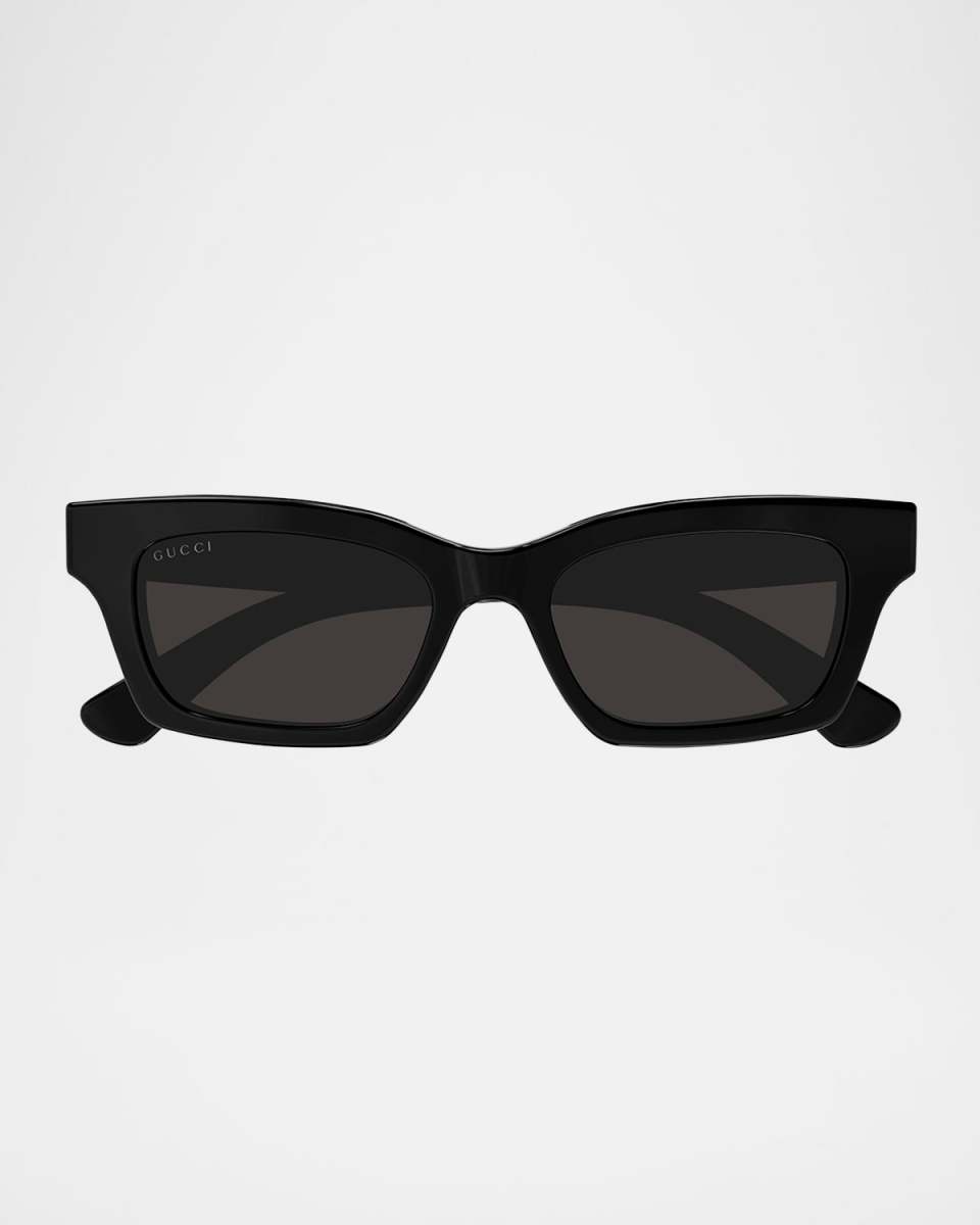 Logo Rectangular Cat-Eye Sunglasses